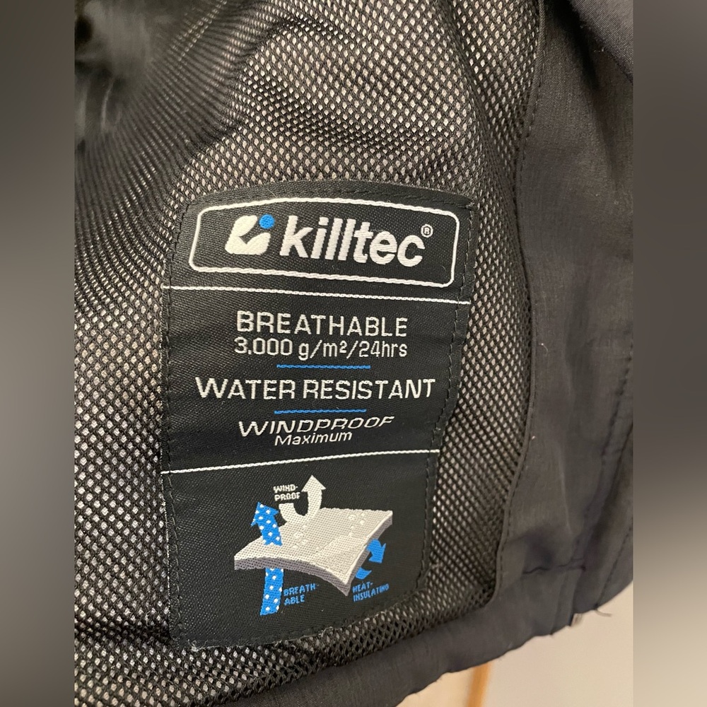 Killtec Men's Performance Jacket In Black And Gra… - image 4